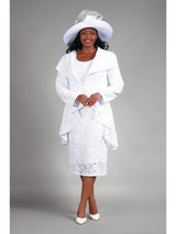 2pc Lux Lace Drs+Uneven Sweep Jkt