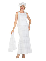 3pc Lux Lace Maxi Skirt Suit-Plus