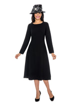 1pc Paneled A-line Simple Dress - Plus Size