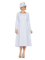 1pc Paneled A-line Simple Dress - Plus Size