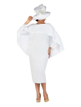 Scuba Shift Drs w/ Cape and Piping Detail-Plus