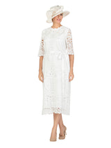 Heirloom Elegance Lace Midi Dress