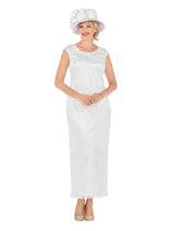 2pc Lux Lace Drs + Long Jkt - Plus