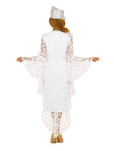 Lace Hi-Lo 2pc Jkt Dress w/ Flounce Sleeves-Plus