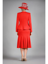 3pc Scuba Flare Skt Suit w/ Stones