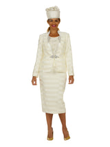 Classic Crinkle Satin 3pc Suit Ensemble-Plus