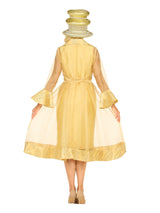 Embroidered Mesh 2pc A-Line Jacket Dress w/ Belt