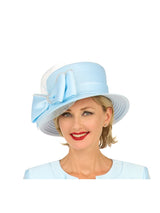 Bow Decorated Small Brim Ribbon Hat