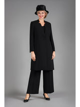 3pc Long Jkt+Cami+Pants Suit