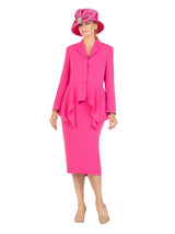 2pc Notch Collar 3-btn Uneven Jkt Sweep Suit-Plus