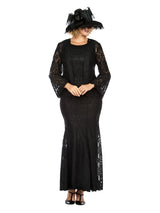3pc Lux Lace Skirt Suit w/ Scallop Hems