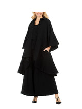 3pc Popcorn Hi-Lo Jkt, Cami, Culottes Set