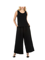 3pc Popcorn Hi-Lo Jkt, Cami, Culottes Set