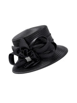 Radiant Grace Small Brim Hat w/ Stoned Flower