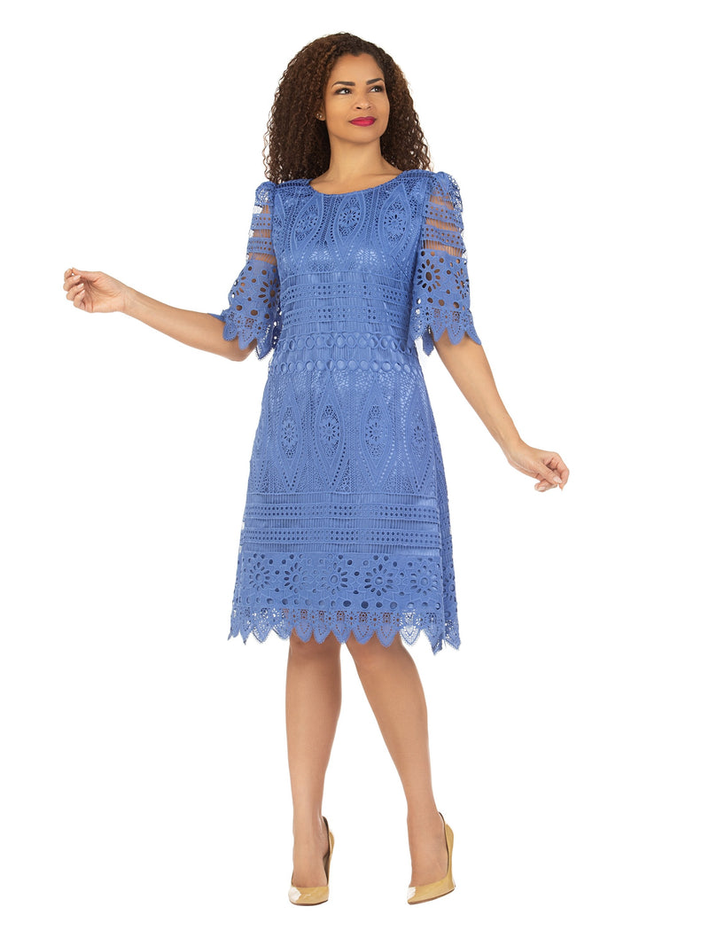 1pc Elbow Length Slv Lux Lace Shift Dress Giovanna Apparel 1pc Elbow Length Slv Lux Lace Shift Dress Giovanna Apparel