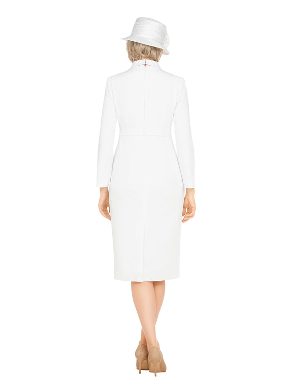 Notch Collar Long Sleeve Waisted Sheath Dress-Plus