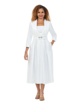 Luxe Shantung 2pc Midi Dress & Bolero Jacket Set