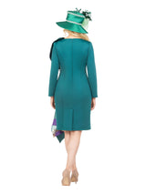 Scuba Sheath Dress with Statement Bow & Sash-Plus