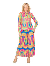 Colorful Confidence Printed 2-pc Pants Set