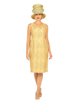 Embroidered Mesh 2pc A-Line Jkt Drs w/ Belt-Plus