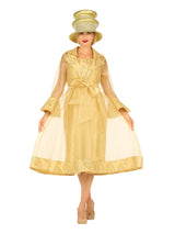 Embroidered Mesh 2pc A-Line Jacket Dress w/ Belt