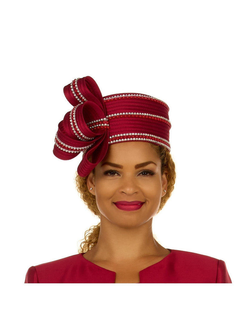 Stoned Pillbox Hat w/ Ovsz Bow