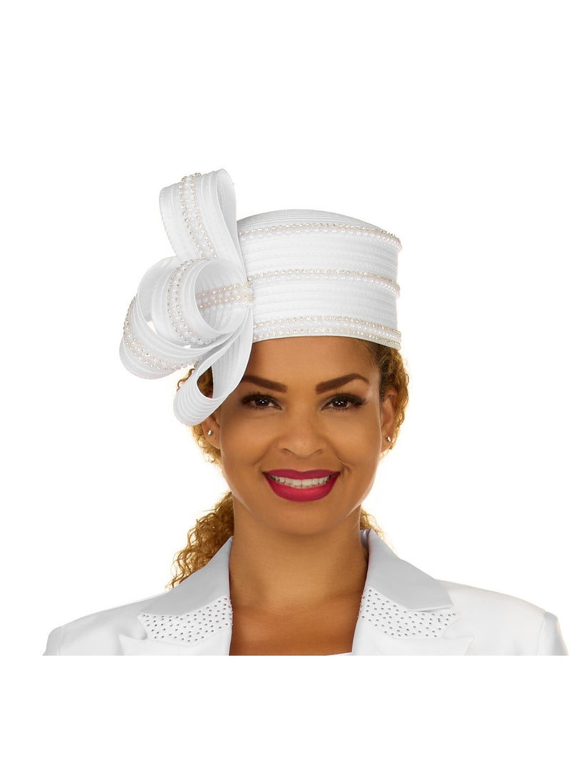 Stoned Pillbox Hat w/ Ovsz Bow