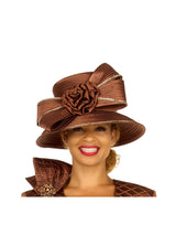 Structured Ribbon Rosette Occasion Hat