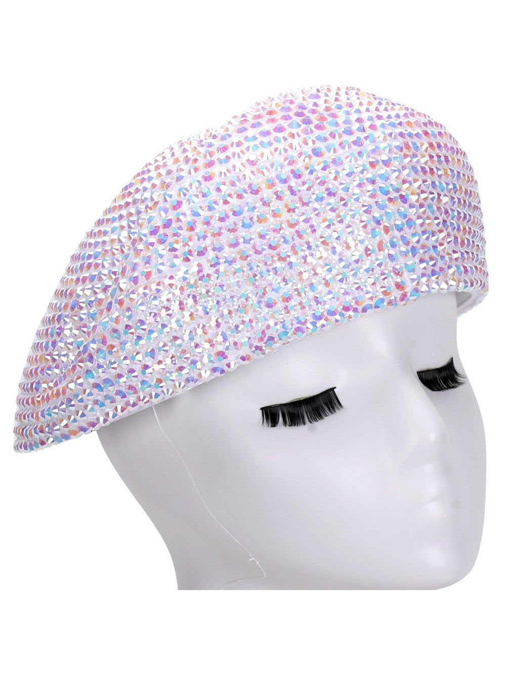 METALLIC STONED BERET HAT – Giovanna Apparel