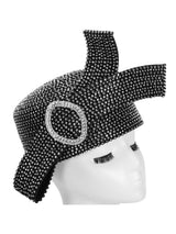 STONED PILL BOX HAT W/ BOW