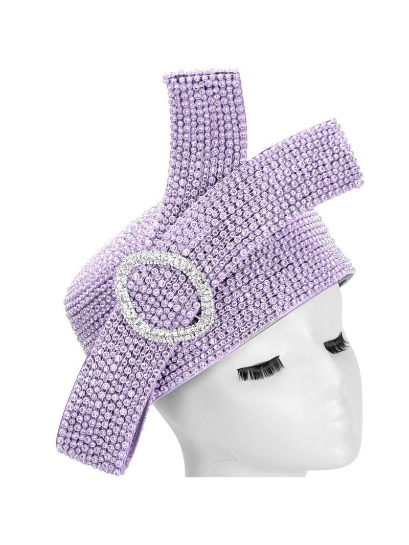 STONED PILL BOX HAT W/ BOW