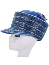 STONED CAP SHAPE RIBBON HAT