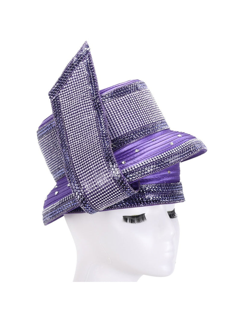 SMALL BRIM STONED RIBBON HAT