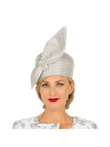Fully Stoned Pillbox Hat w/ Bow